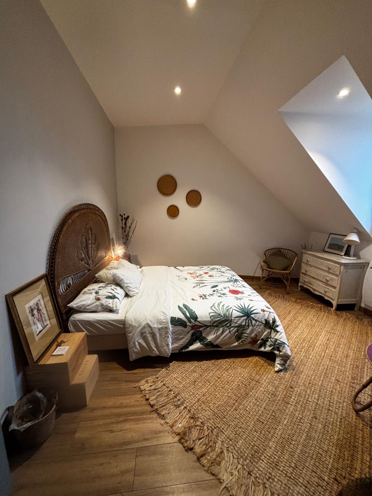 Chambre Rotin
