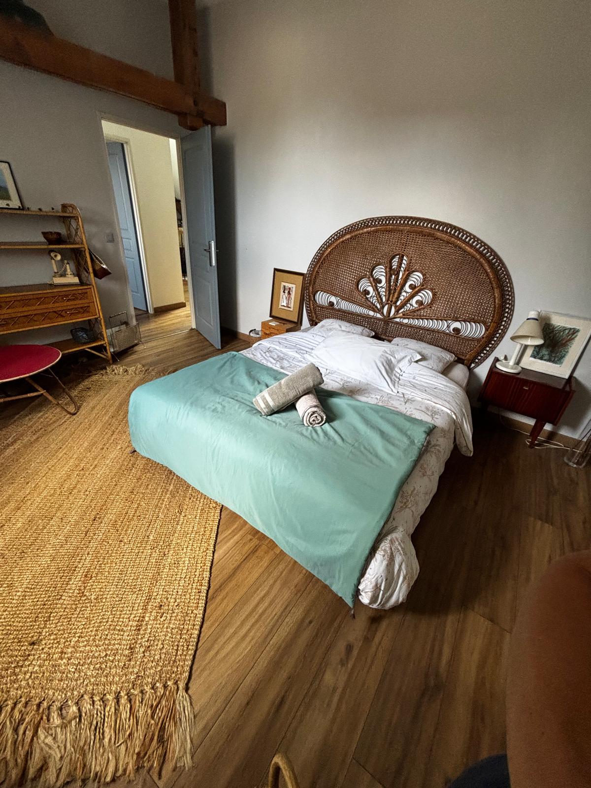 Chambre Rotin